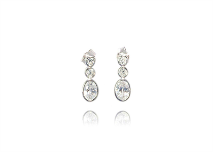 Rhodium Plated | Fashion Earrings